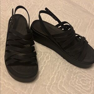 LiteRide by Crocs, Black sandals